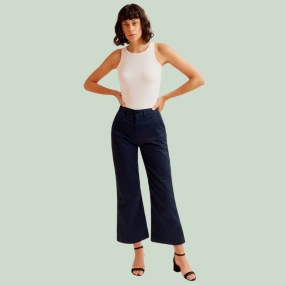 Kotn Black Culotte Trousers - Size 4